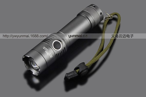 

spot supplies xml t6 light charge flashlight aluminium alloy rotating zoom light outdoors flashlight