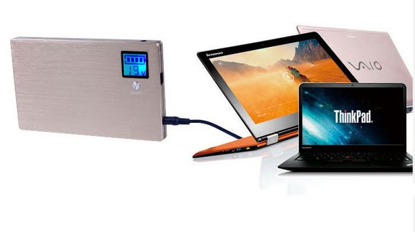 

power bank quick 20000mah tablet computer backup battery , 5 v / 2 a charger, 9 /12 /16 /19v universal powerbank