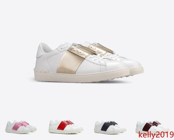 

comfort casual shoes women men brand rivets flats shoes weaving leather patchwork trendy casual shoes studded sports skateboarding tennis