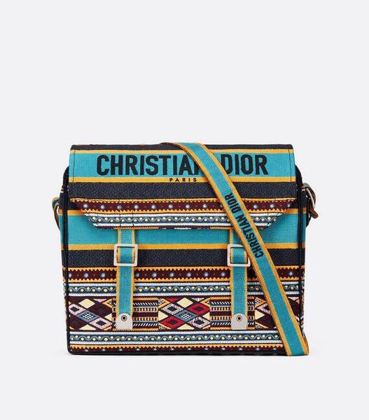 

Doir me enger in embroidered canva women handbag iconic handle houlder bag tote cro body bag clutche evening