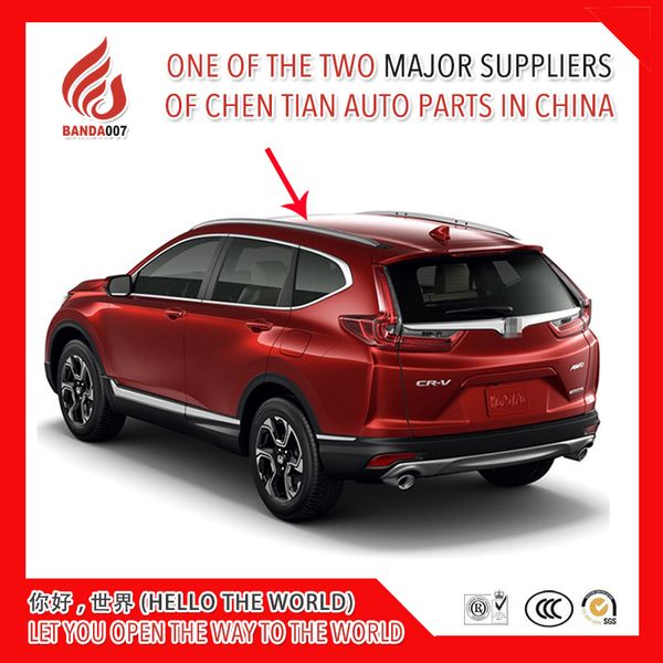 

1 pair screw install aluminium alloy side rail roof rack for cr-v crv 2017 2018 17 18