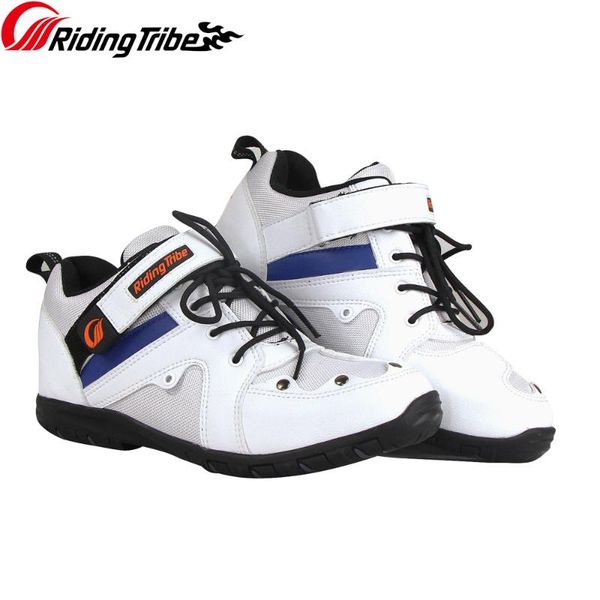 

men woman motorcycle boots motorbike motocross off-road riding shoes anti collision moto rider biker feet protective shoes a006