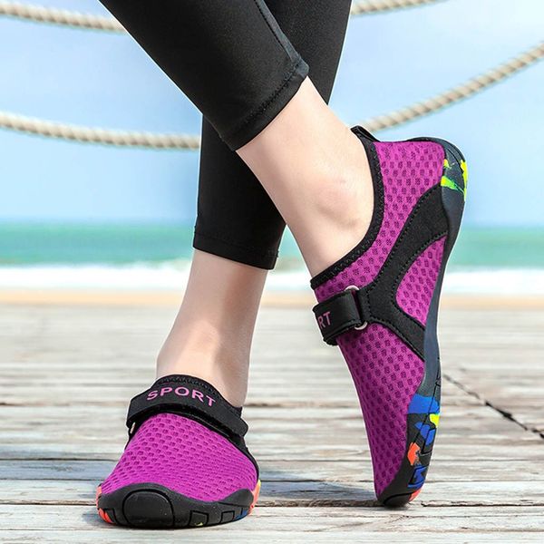 

summer outdoor shoes men women lightweight breathable mesh creek beach quick dry wading upstream fishing net water shoe#4