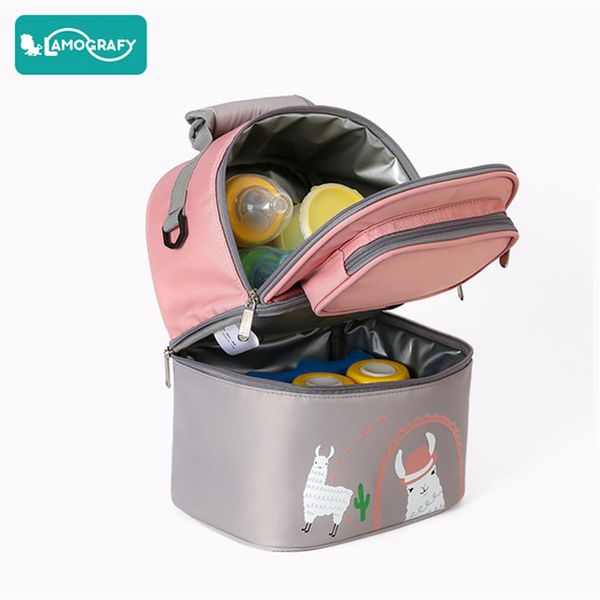 

large capacity baby bags with double layers baby bottle thermal insulated bags for mummy fashion travel nursing