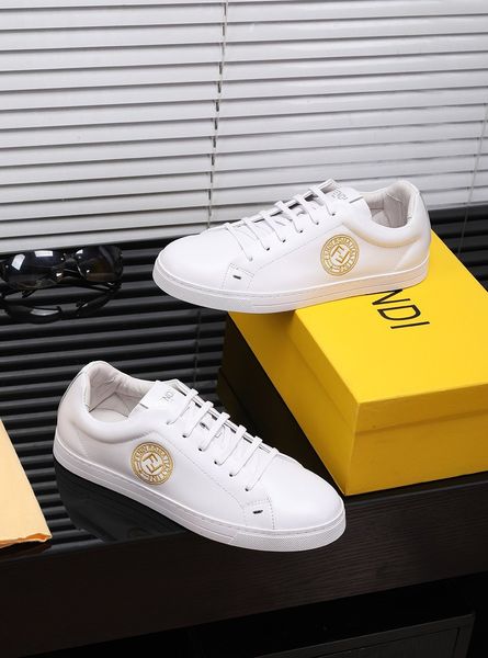 

new style high-end luxury men's casual sports shoes fashion design brand platform lace-up men's shoes classic retro pattern size, Black