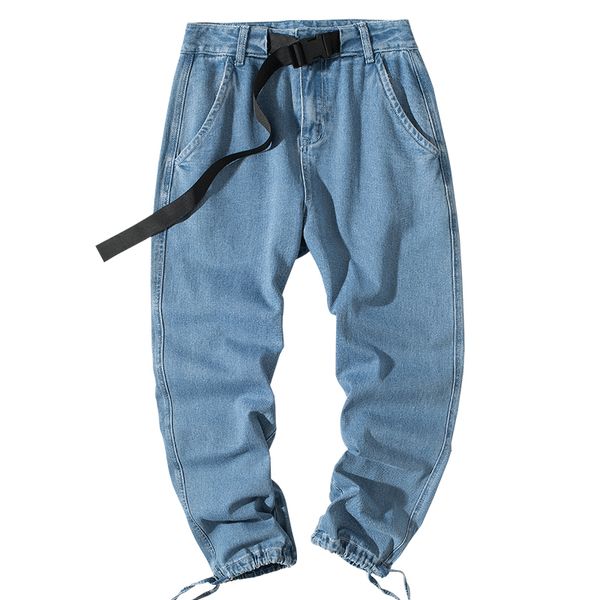 

dossan 2020 мода мужчин джинсы марка hip hop осень ripped мужской женский solid cotton полная длина цвета продажа промытые jeans, Blue