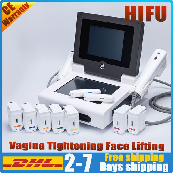 

3d hifu ultrasound machine face lift vaginal tightening skin rejuvenation wrinkle removal 2in1 hifu therapy beauty spa salon equipment