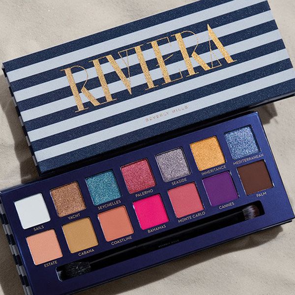 

2019 NEW Фирменные палитры для макияжа RIVIERA 14 цветов Палитры теней для век Shimmer Matte Тен
