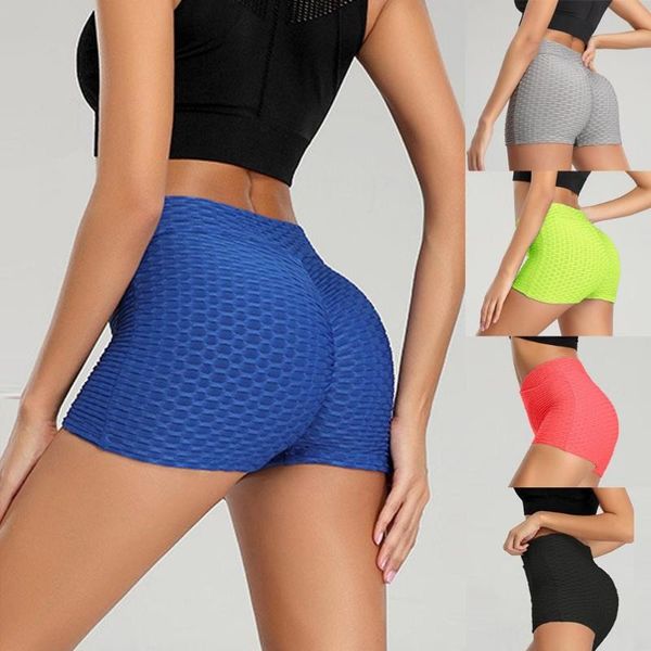 

2020 biker shorts women yoga shorts feminine high waist hip peach buttocks tights professional sports abdomen control new, Black