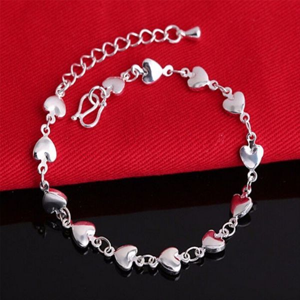 

lvb41 новое прибытие s925 серебряный браслет для женщин подарок на день рождения есть три цвета выберите sh190727, Black