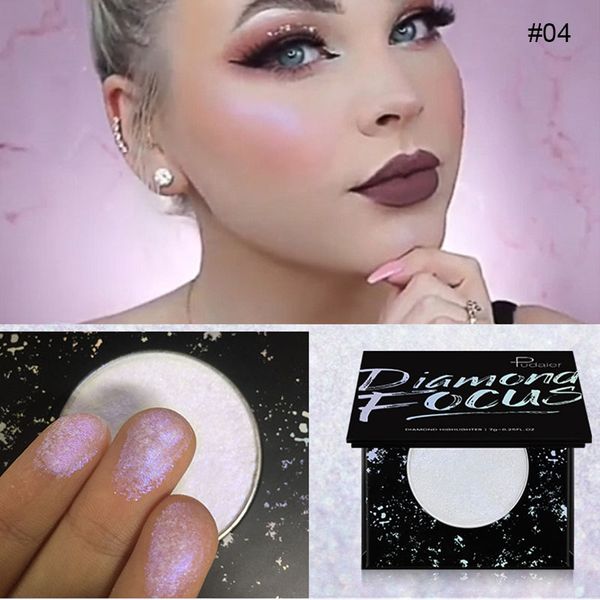 

1pcs eyeshadow palette glitter shining long lasting highlight eye face cosmetic
