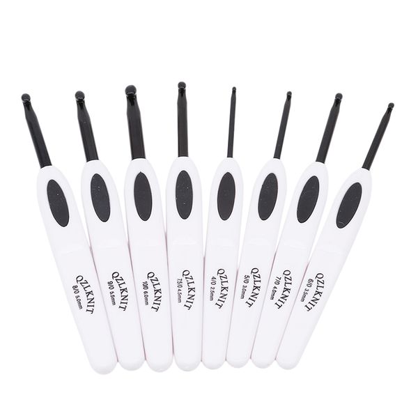 

knitting needles home sewing needles crochet hooks set scarf sweater knitting tool, Black
