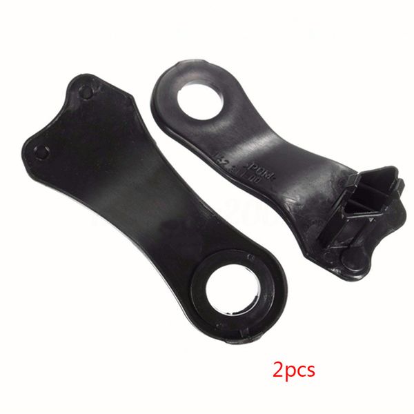 

2 pairs repair brackets headlight hanger headlight clips plastic durable halogen for e60 e61 #63126941478
