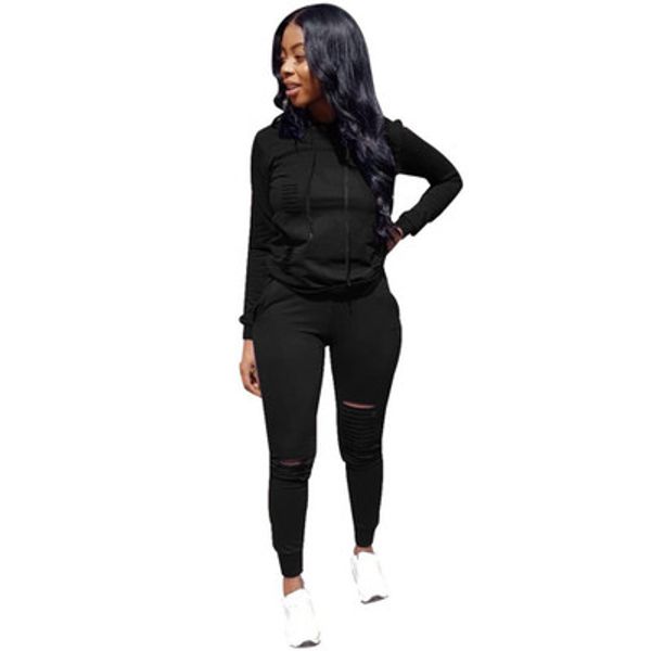 

womens solid color hooded sweater suit fitness pants males tight leggings sports fitness suit trend fashion 2020 new arrival, Gray
