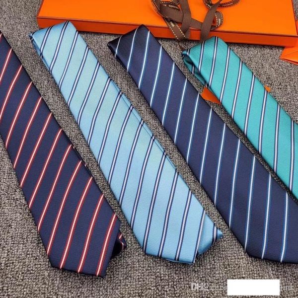 

2020 new arrival men silk ties fashion mens neck ties luxury tie business leisure necktiesc, Blue;purple