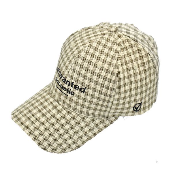 

2019 harajuku alphabet cap children xia baiqi students street retro grid baseball cap shade hat boomer, Blue;gray