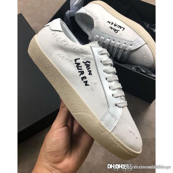 

2018 лучшее качество SAINT 1LAURENT.1 SaintLaurets дамы дизайнер стиль бежевый черный письмо хол