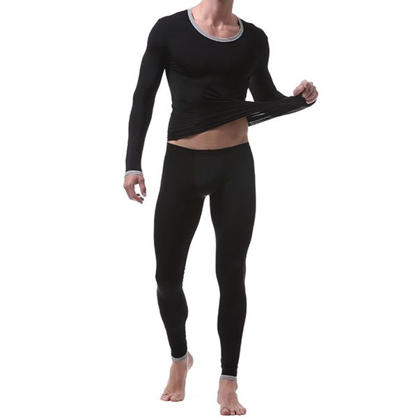 

men's undershirts seyx ice silk tank short sleeves t-shirts smooth vest with long jogn pants leggings sleepwear loungewear, Black;brown