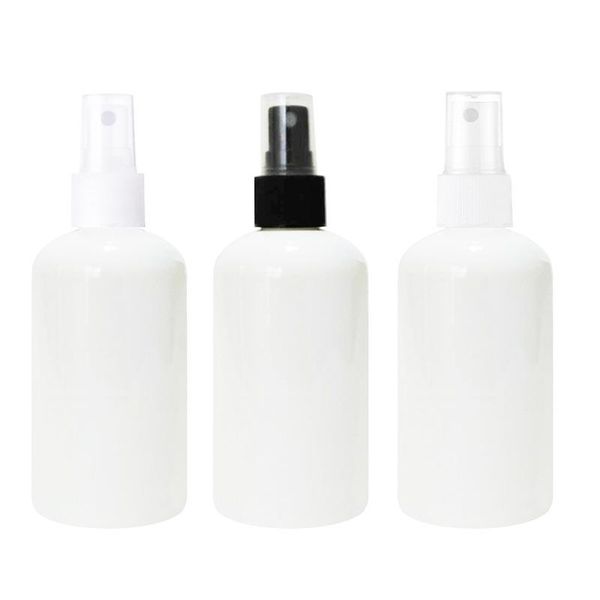 

40pcs 250ml empty white colored fine spray pump bottle,250cc empty plastic pump container with mist spray,cosmetics spray bottle