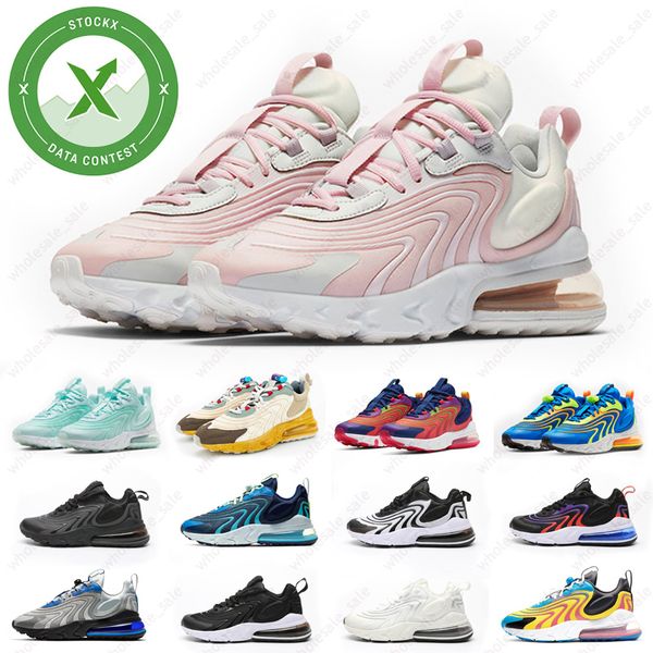 

2020 stock x 27c react eng running shoes 2.0 bred bauhaus sliver golden triple black white 27cs v3 mens trainers women sneakers