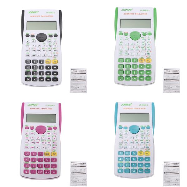 

student 240 functions 2 line display 12 digital electronic scientific calculator