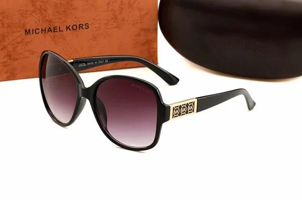 

1pcs classic pilot sunglasses designer brand mens womens sun glasses eyewear gold metal grglass lenses brown case 5353, White;black