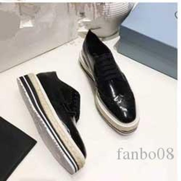 

2019 stella mccartney women star platform shoes calfskin genuine leather wedge oxfords elyse sneakers 100861, Black