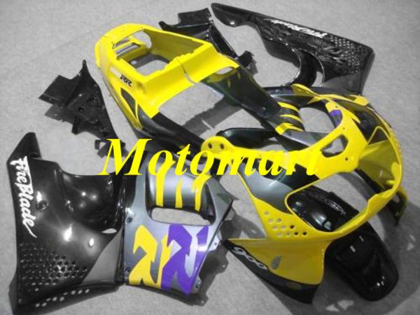 Kit carenatura moto per HONDA CBR900RR 893 96 97 CBR 900RR 1996 1997 ABS Set carenature giallo nero + regali HB02