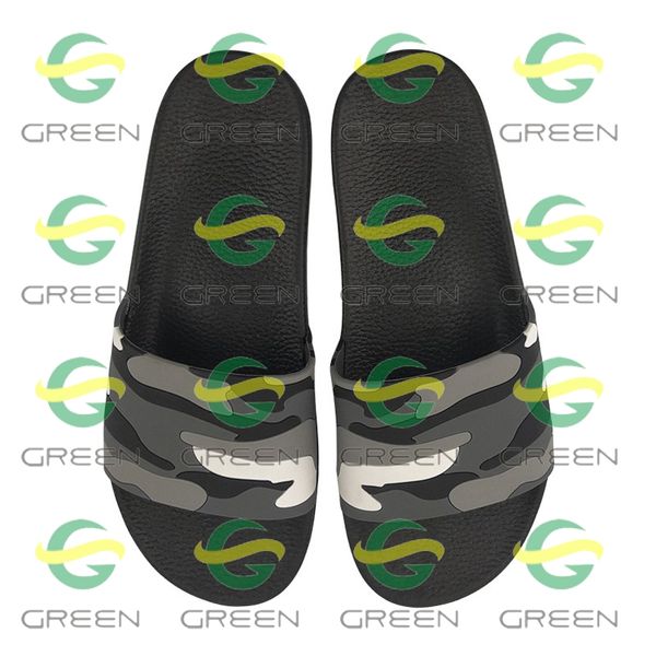

happyslides women outdoor club custom pvc flat customized shoes slippers sandals 2020 for women and ladies slipper slides women' sandal, Black