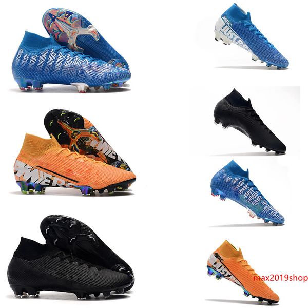 

2019 mens superfly 7 elite se fg soccer shoes mercurial vapors 13 elite fg ronaldo cr7 soccer exquisite cleats durable indoor cleats