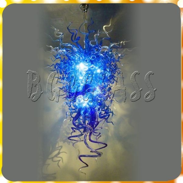 

Dale blue chihuly tyle blown gla chandelier foyer livingroom art decor 100 hand blown boro ilicate gla modern cry tal chandelier