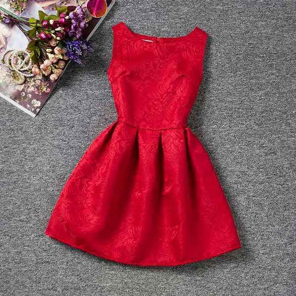 robe rouge fille 10 ans