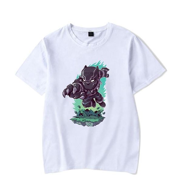 

мода дизайнерская мужская и женщины футболка plain white cartoon печать tshirt популярной молодежь стиль tshi, White;black