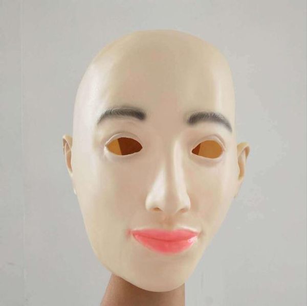

newfun realistic female mask for halloween human female masquerade latex party mask girl crossdress costume cosplay mask