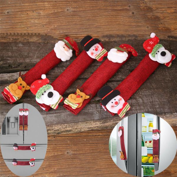

us refrigerator door handle covers kitchen appliance protector christmas decor
