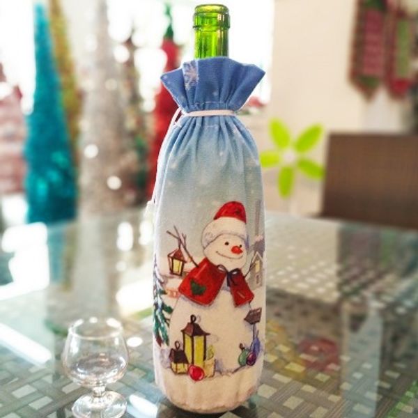muñecos de navidad en botellas plasticas