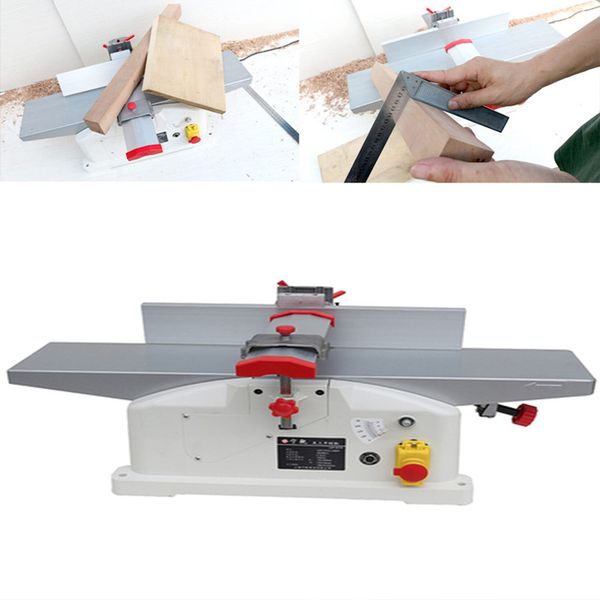 

1280w woodworking planer machine bench high-power electric single-sided household small desk220v high-speed planer