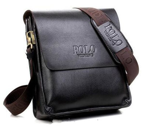 

famous men male leather bag brand bag leather mens messenger vintage men's bolsas crossbody casual business dhbbv, Red;black