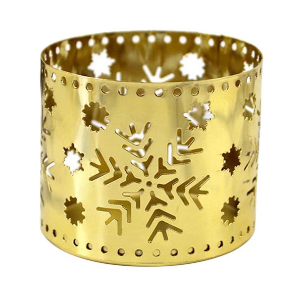 

christmas straight hollow candle holder candlestick party decor