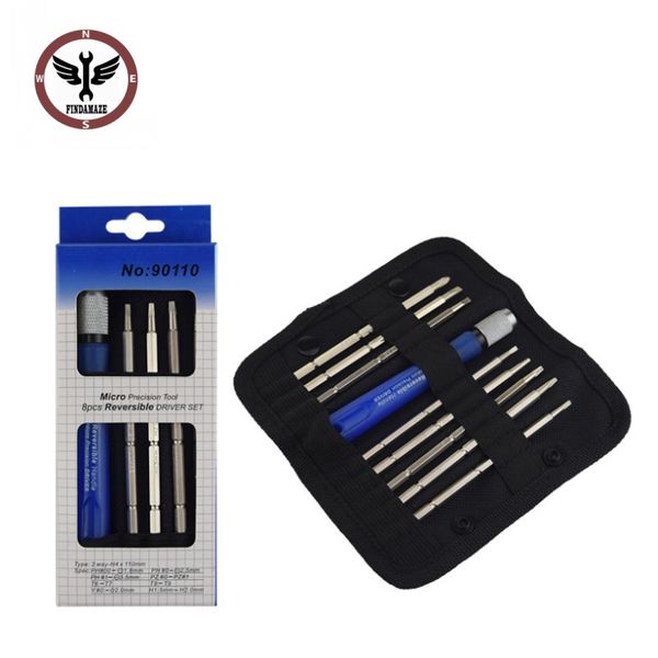 

findamaze 9-in-1 magnetic precision screwdriver set / multi-function manual screwdriver tool repair / repair computer phone