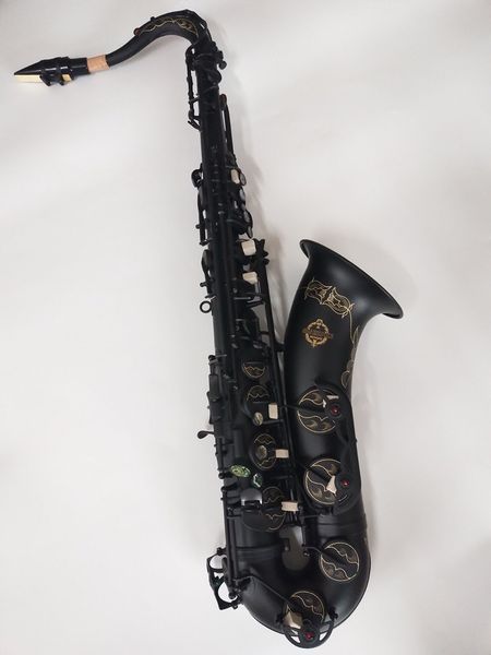 

musical instrument suzuki bb tenor quality saxophone brass body black nickel gold sax with mouthpiece professional291l