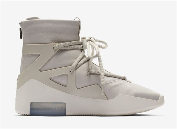 

2018 аутентичные air fear of god 1 сапоги light bone обувь серый черный увеличить 1s мужчины баскетбол ar4237-001 ar4237-002 кроссовки разме, Black