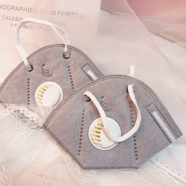 

in stock kn95 with breathing valve n95 face mask mascherine ffp2 7339044 selling dust-proof folding earloop mask dhl or sf ship