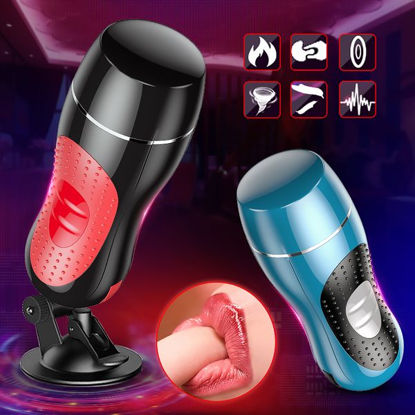 Masturbador masculino elétrico para homens vibração Bolso vagina real buceta boquete 18 + adulto brinquedos sexuais para homens masturbando sexshop cx200707