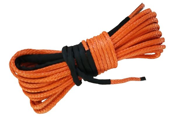 

1/2' x 100" synthetic winch rope blue color for offroad