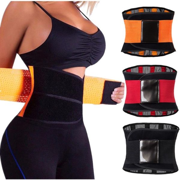 

waist trainer tummy girdle belt underbust corsest stripe control waist trainer bustier body cincher plus size s-2xl, Black;white