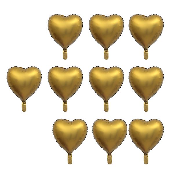 

10pcs 18 inch big love heart foil balloon wedding birthday party balloons