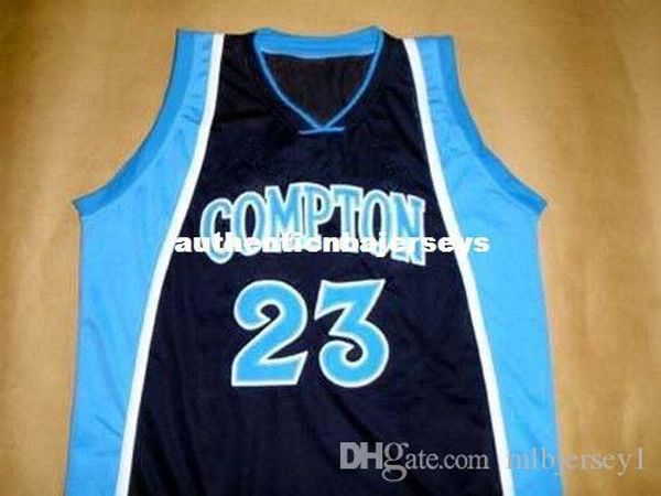 

custom demar derozan compton high school jersey black any size and name, Black;blue