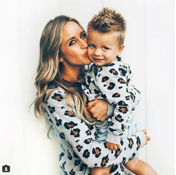 

2018 autumn selling new products leopord pattern parent-child matching outfit hoodie, Black