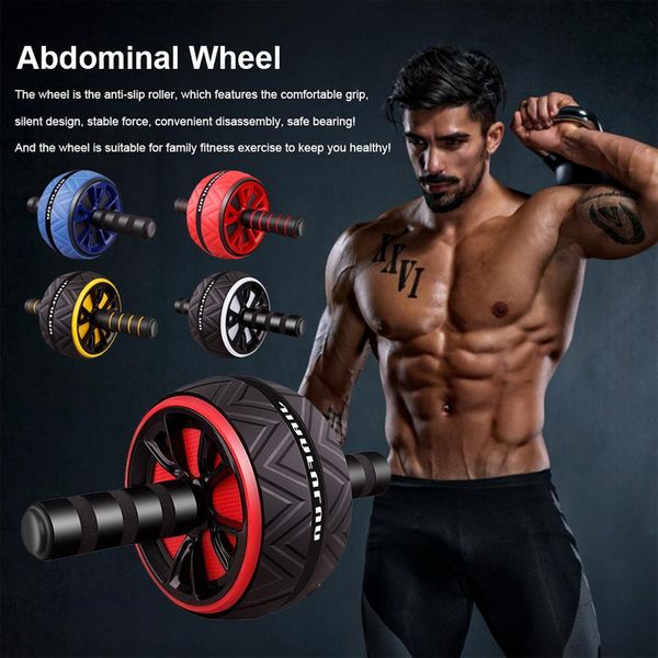 

training equipment home gym fitness abdominal wheel press roller muscle exercise for arm waist leg gum workout yoga pilate